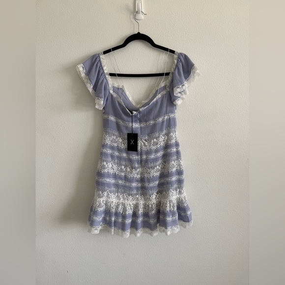 NWT NBD x Revolve Lace Mini Dress - Picture 4 of 6